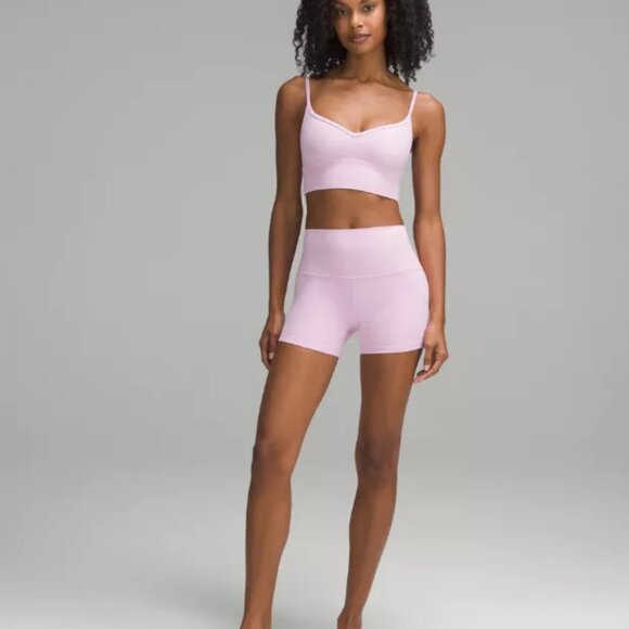 ❌❌SOLD❌❌ Lululemon Align 4" Shorts in Vitapink Size 4 - Picture 2 of 5